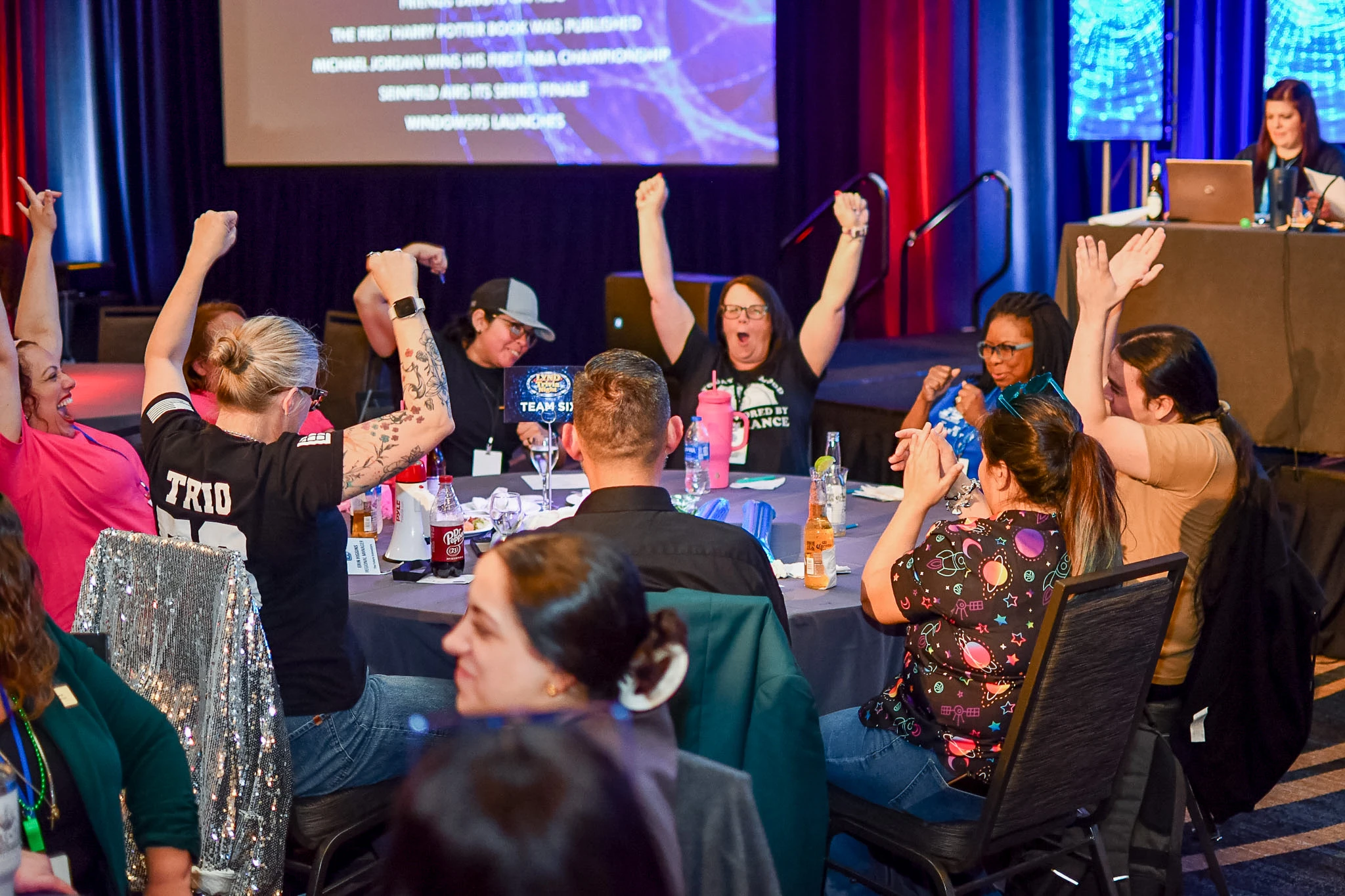 Team building at a previous LYND conference