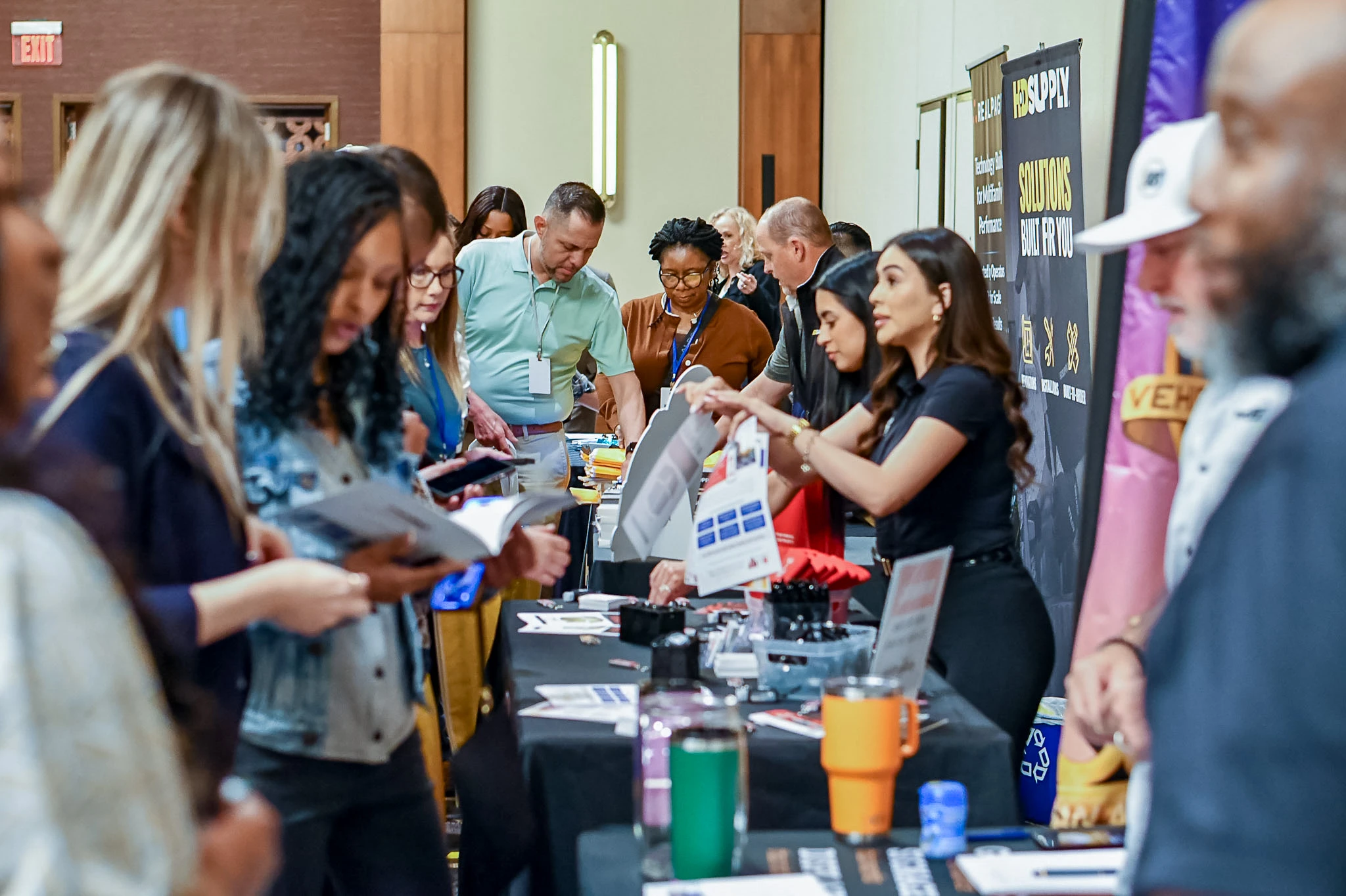 A moment from the LYND conference vendor expo